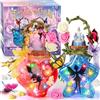 Fairy Potions Kit Creativo Lanterne Fatate 6+ - Crea 2 Luci Notturne LED | Glitter, Unicorni e Fate per Barattoli Cuore e Stella - Mondo Magico, Regalo di Compleanno per Bambine