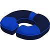 Surwin Regolabile Cuscino Antidecubito Ciambella per Sedersi, Cuscino Ergonomico Sedia Ufficio Cuscino Memory Foam Sedia per Gravidanza, maternità, Emorroidi (1 Pezzo,Quadrato-Blu)