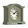 Jones Clocks® Kensington orologio da camino | Piccolo orologio ad arco | Verde salvia | Design classico | Elegante & contemporaneo | Ideale per scrivania, mensola del camino, libreria o comodino