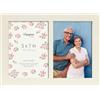 Hampton Frames GALLERY GAL05WHT cornice portafoto bianca in vetro per 2 foto 13x18 cm, MDF verniciato, da parete o tavolo, orizzontale o verticale