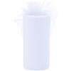 BRIMOREA 92 m x 30 cm Tulle al Metro - Garza di Cotone, Un Tocco di Tulle, Nastro Natalizio per Porta di Natale - Bianco