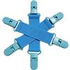 Generisch Clip per bed Sheet, anti- , anti-twist, Wad-Free Bed Sheet Fasteners for Home Dorm Hotel Apartment Rental Bedroom Living Room Duvet Cover Secure Bedding Grip Sleep Comfort Accessories