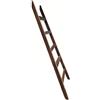 Spetebo, scala da decorazione, 100 cm, vintage, legno antico, elemento decorativo da parete, portasciugamani retrò, scala in legno