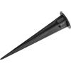 SLV PICCHETTO IN PLASTICA nero, lunghezza 17,5cm