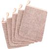 COZYMIRE Set Lavette Bagno 15x21cm Morbidi e Resistenti Manopole da Bagno Riutilizzabili Perfetto per Pelle Secca, Grassa e Sensibile Ideali per la Cura Quotidiana e gli Ospiti 5 Pezzi-015