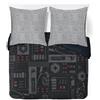 Jay Franco Star Wars Darth Vader Empire - Set di biancheria da letto per bambini, super morbida, con federa, solo copripiumino, imbottitura non inclusa, colore: nero, 3 pezzi