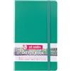 Talens Art Creation Sketchbook - Verde foresta - 13x21 cm - 140g - 80 fogli - Rilegato - Carta da disegno senza acidi