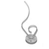 vetrine inrete Vetrineinrete® Lume da comodino ad onda moderno 9 watt lampada da tavolo scrivania luce bianca 6500k calda 3000k naturale 4000k illuminazione arredamento casa D04-N (Luce naturale 4000k) N6