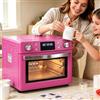 ZXSYYDS Forno a Sublimazione da 30 Litri, Grande capacità, con Display Digitale, Forno a convezione da 1700 W per la Stampa in Serie su Bicchieri, Tazze, tazzine e Bottiglie Pink