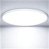 OUILA Plafoniera LED rotonda e piatta - Ø40CM