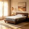Novilla Topper Singolo 120x190 Memory Foam 5cm, Fodera Lavabile | Doppio strato di schiuma per un sonno più confortevole, copertura lavabile e facile da curare