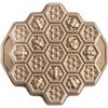 Nordic Ware Honeycomb Pull - Padella, 10 tazze, caramello