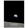 Posterlounge Earthrise - Apollo 8 Poster | 30 x 40 cm di NASA Nero Quadri Decorazione per pareti