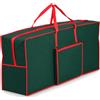 COM-FOUR® Borsa per albero di Natale, custodia per albero di Natale | copertura per albero di Natale - copertura per albero di Natale per la conservazione