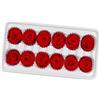 ZUNOXAZ 12 Pezzi Rosa Stabilizzata Bouquet Decorazione Di Nozze Fiore Immortale Rosso Piccolo Regalo Per Casa E Festa Fiore Conservato Per Atmosfera Romantica