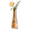 Upstore Vaso in vetro soffiato fatto a mano, vaso per boccioli di fiori, vaso a stelo singolo, vaso decorativo in vetro per centrotavola, festa di nozze, decorazione per casa e ufficio