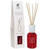 HYPNO CASA DIFFUSORE di Profumo per L'AMBIENTE con Bastoncini FRAGANZA Cannella&Arancio 250 ML Made in Italy