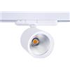 B·LED BARCELONA LED Faretto LED a binario trifase - 40W - CRI 95 - Bianco