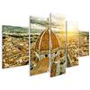 islandburner Quadro moderno Firenze Italia Duomo Stampa su tela - Quadro x poltrone salotto cucina mobili ufficio casa - fotografica formato XXL