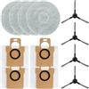 ZYNCUE Kit di accessori di ricambio per aspirapolvere JONR P20 PRO, sacchetti per mocio, spazzole laterali, efficienti pezzi di ricambio (A)