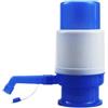Genérico Dispenser di acqua manuale universale, pompa per caraffoni e bottiglie, colore blu e bianco, dosatore in plastica per acqua potabile (manuale)
