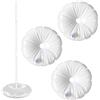 CREATCABIN 4 pz Sacchetti Peso per Acqua per Supporto A Colonna per Palloncini Arco per Palloncini Base Riempibile Acqua Supporto per Palloncini Pesi per Arco Base per Feste Matrimonio Compleanno