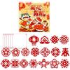 Okiyakusama Kit Ritagli di Carta, Capodanno Cinese, style to 2 | Motivi incisi, Ritagli Decorazioni Festa, Momento Familiare, Per Amanti Artigianato