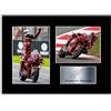 Generic - Poster con foto autografata di Francesco Bagnaia, formato A4, plaque, senza cornice, verticale, glossy, per soggiorno
