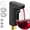 Peufcmi Elettrico Vino Decanter Aeratore Dosatore - Dispenser Vino Ricaricabile | Decanter Elettrico PerVino Per Gin Rum Whisky Vodka Liquori Alcolici DrinkVino
