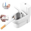 blongfa Accendino WC a butano, con posacenere e apribottiglie, accendino portatile antivento con torcia a getto, portacenere fantasia, ottimo regalo per uomini e donne