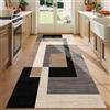 Laegnfho Tappeto Corridoio Lungo Passatoia Corridoio Tappeto Cucina 40 x 60 cm | Antiscivolo Lavabile in Lavatrice Tappeti Runner, Tappeto per Corridoio, Camera da Letto, Lavanderia, Scale e Ingresso