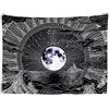 Ulticool - Appeso a Parete Decorazione - Luna Stelle Natura Nuvole Bohemian Psichedelico Montagna - 200 x 150 cm Grande Murale Manifesto - Accessori Casa Soggiorno Camera da Letto Soffitto