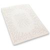 Casatessile Tappeto da Bagno Spugna Cotone Corallo Tappeto Bagno Assorbente, Tappeto in Spugna - Beige, 60x180 cm.