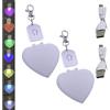 Generico 2 Pezzi Luce Per Borsa, Luce Per Borsetta, Lucis Ricaricabili Borsette Da Donna, Luces Notturna Luminosa Da Appendere Alla Borsa, Portachiavi LED Borsas Con Sette Colori, Mini Lampada A Led Borsas(A)