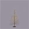 EDG Enzo De Gasperi Faggio Rich Albero di Natale con 1940 Microled 180x115cm Nero