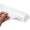 4R Quattroerre.it Tappetino Lindo Antiscivolo Multiuso, Trasparente, Rotolo da 150 x 50 cm