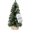 Creative Home Albero di Natale Artificiale | 40 cm | Cono Piccolo Albero di Natale Salvaspazio | Alberi di Natale Piccoli per Tavolo, Ufficio | Interno, Esterno | Regalo di Decorazione Fai-da-Te