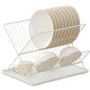 Generic Scolapiatti Pieghevole, Scolapiatti Pieghevole Scolapiatti Da Appoggio A 2 Livelli Per Bancone Della Cucina - Ripiano Per Piatti Pieghevole, Scolapiatti Pieghevole Da Cucina Per Riporre I Piatti, Vass