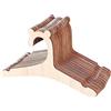 Oewnvmd 30 pezzi in legno per vestiti del bambino Bocca per vestiti vestiti per bambini