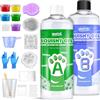 Vividye Squishy Set fai da te, 1000 g in Silicone Liquido Super Morbido, Squishy Maker per Taba Squishy, Zampe di Gatto, Snapper, Regali Creativi per Ridurre lo Stress per Principianti