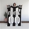 love print Coperta In Pile Personalizzata Tifoso Calcio Serie A, Tifoso Juventino | Squadra del Cuore, Maglia 2024/2025, 130x180 cm, Pile Sublimabile
