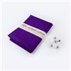 Yungensse 100% stoffa cotone, stoffa al metro, larghezza 150 cm, tessuto a tinta unita per realizzare Abbigliamento, Biancheria, Accessori Moda, Cuscini, Federe e Tende (Viola, 2 Yards)