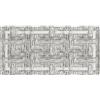 BIANCHERIAWEB Tappeto Passatoia Cucina Corsia Retro Antiscivolo Disegno Bangkok By Suardi 55x280 Grigio