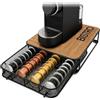 com-four® Porta Capsule con cassetto - organizzatore Coffee Bar per Capsule di caffè