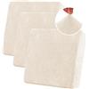 BXFUL Copriseduta Divano Elasticizzato Fodera per Cuscino per Divano in Ciniglia, Coprisedia Cuscino Elasticizzato Copricuscino Divani (3PC 1 Posto,Bianco)