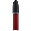 Mac Powder Kiss Liquid Lipcolour Make Love to the Camera Rossetto Cremoso Idratante Lunga Tenuta 5 ml Applicatore