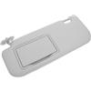 EXQUIMEUBLE Aletta Parasole Posteriore in PVC Grigio per Auto | Efficace Protezione Dai Raggi Solari per Guidare in Totale Comfort, Ricambio Specifico per Lato Sinistro Facile da Installare
