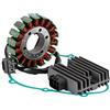 Artudatech Magneto Stator+Voltage Rectifier+Gasket Fit for Kawasaki Z750 Z750R Z1000 2007-2012
