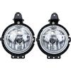 TOTMOX Fari fendinebbia paraurti anteriore auto, 2 pezzi fari fendinebbia per guida sicura Compatibile con BMW Mini Clubvan Cooper Roadster Countryman, 63172751295
