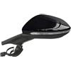 YSQIFBABD Specchio Specchietto Specchietto Retrovisore Pieghevole Elettrico Per Golf 7 MK7 2014-2020 5GG857507A Riscaldamento Con Regolazione Elettrica Specchietti Retrovisori(Nero,9pin L)